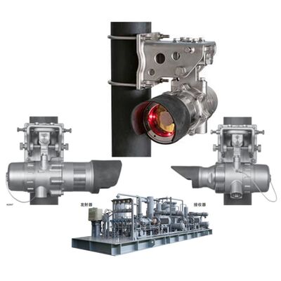 DET-TRONICS FlexSight LS2000 Open Path Infrared Gas Detector dengan Jalur Deteksi 200 m dan Optik Pemanas