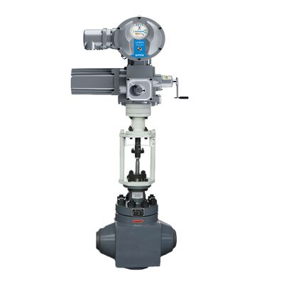 SIPOS Aktorik 7 Series High Torque Multi-turn Electric Actuator dengan Chinese Brand Control Valve untuk Turbin Uap