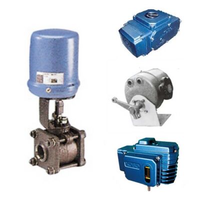 Aktuator Bermotor KOSO 3200 3300 3400 untuk Kontrol Proses Industri Petrokimia Kilang