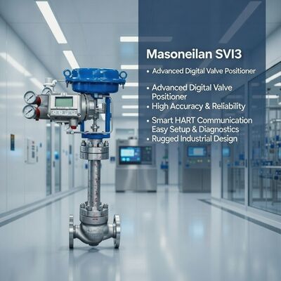 New Masoneilan SVI3 Digital Valve Positioner Stainless Steel With EAC Certification