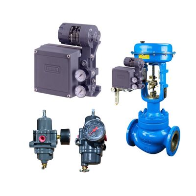 Emerson Fisher 3582i Valve Positioner Elektro-pneumatik dengan Fisher 67CFR Pressure Regulator
