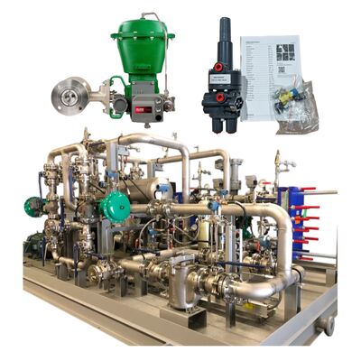 Fisher 377 Pneumatic Signal Booster dan DVC6200 Digital Valve Positioner untuk penggunaan industri