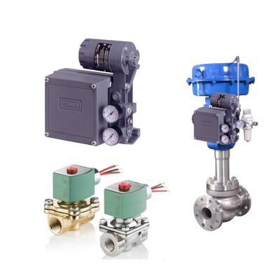 Fisher 3582i Electro Pneumatic Valve Positioner dengan ASCO Solenoid Valve untuk Otomasi Industri