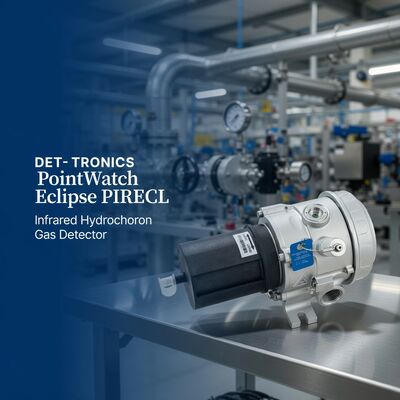 Det-Tronics PointWatch Eclipse PIRECL IR Gas Detektor Hidrokarbon Gas Detektor Fisik Gas Gas Deteksi Sensor