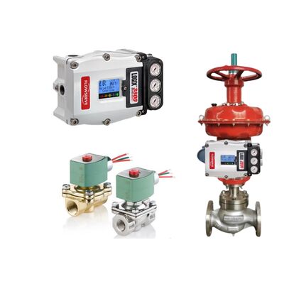 Kualitas tinggi Flowserve Logix 3800 Digital Valve Positioner Smart Control dengan ASCO Solenoid Valves