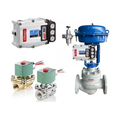 Kualitas tinggi Flowserve Logix 3800 Digital Valve Positioner Smart Control dengan ASCO Solenoid Valves