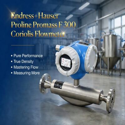 Endress+Hauser Proline Promass F 300 8F3B40 8F3B80 Flowmeter Massa Coriolis Meter Massa Aliran