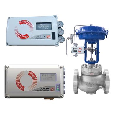 Kualitas tinggi Flowserve Logix 520MD Digital Valve Positioner HART 4-20mA Input Precise Control