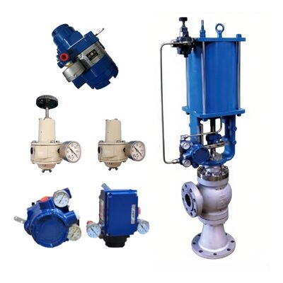 NEWAY CAB Series Angle Control Valve AZBIL AVP200 Positioner AZBIL KZ03 Filter Regulator Penggunaan kimia