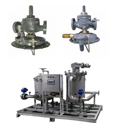 Katup Pengurang Tekanan Gas EMERSON Fisher 1098EGR Tipe Flensa dan Regulator 63EG-98HM untuk Kontrol Aliran Gas Alam Skid Gas