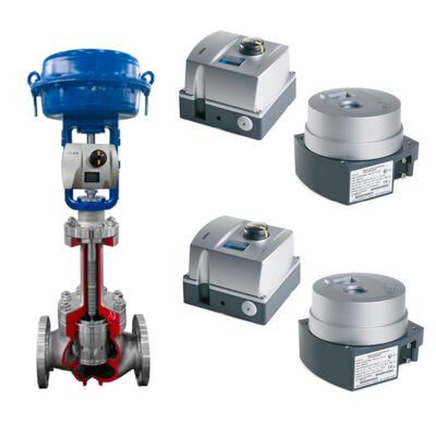 Katup Kontrol Tertutup Bellows SUPCON LN85W dengan Positioner Katup Digital Cerdas Seri Valmet Neles ND9000