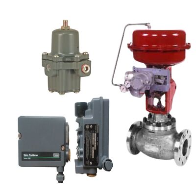 Positioner Katup Fisher 3660/3661 dengan Regulator Filter 67CFR untuk Katup Kontrol Pneumatik — Positioner Elektro-Pneumatik, 4-20mA, Baja Tahan Karat Rentang Suhu minus 40°C hingga 85°C