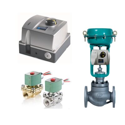 Chuanyi Chinese Control Valve dengan Valmet Neles ND9000 Series Smart Valve Positioner dengan ASCO Solenoid Valve