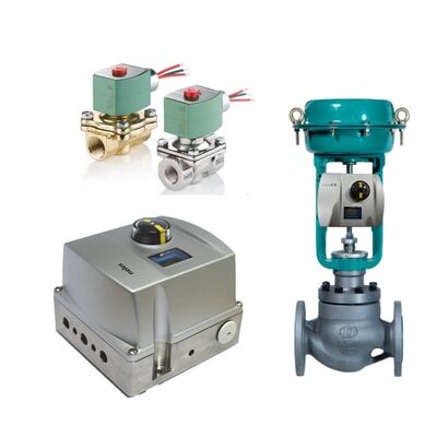 Chuanyi Chinese Control Valve dengan Valmet Neles ND9000 Series Smart Valve Positioner dengan ASCO Solenoid Valve