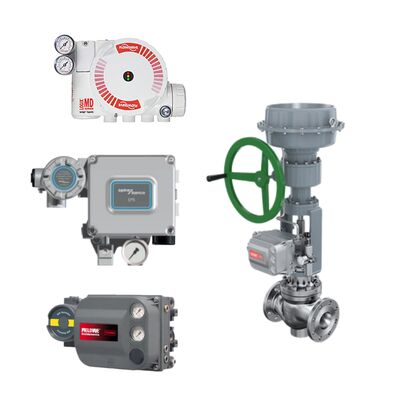 Spirax Sarco EP6 dan Pengendali Pneumatik Flowserve 3200MD Pemosisian Katup Pneumatik Fisher Digital Kinerja Tinggi DVC2000 DVC6200