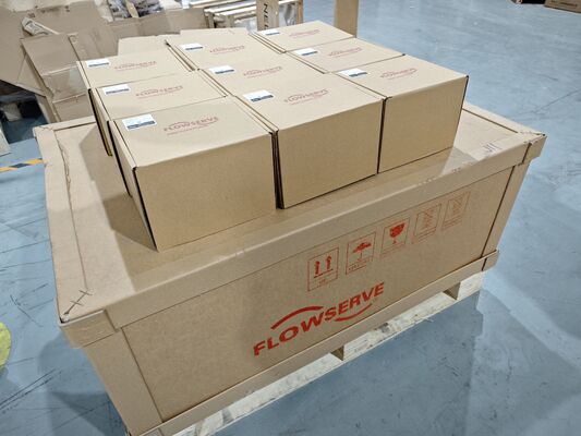 520MD Pneumatic Valve Positioner Flowserve Positioner dengan katup kontrol merek Chinse dan aktuator