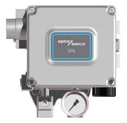 Katup Kontrol Pneumatik Kompetitif dan Regulator FISH-ER 67CFR dan Pengontrol Elektro-Pneumatik Spiraxsarco Control Valve Positioner EP6SLS1-A