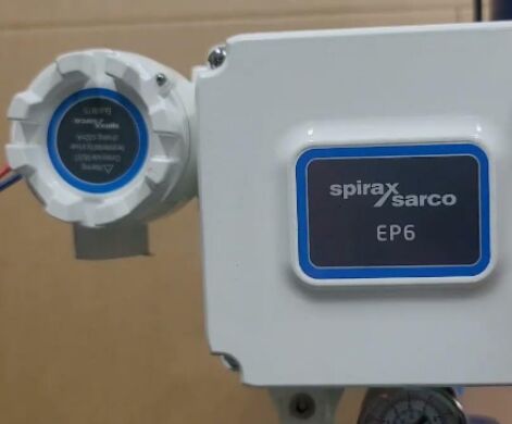Katup Kontrol Pneumatik Kompetitif dan Regulator FISH-ER 67CFR dan Pengontrol Elektro-Pneumatik Spiraxsarco Control Valve Positioner EP6SLS1-A