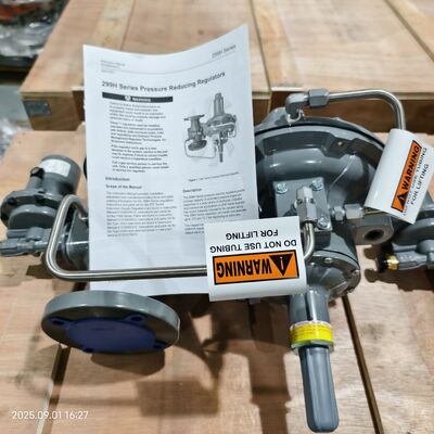 Aluminium DN 50 FISHER 299H Seri Regulator Pengurang Tekanan NPT