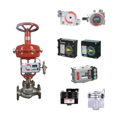 Katup Bola Kontrol Cina dengan Positoner Flowserve Logix 3800 PMV D3 PMV P5/EP5 F5 520MD 3200MD 420 dan Booster YT-325 Tersedia