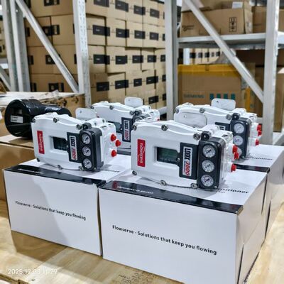 520MD Pneumatic Valve Positioner Flowserve Positioner dengan katup kontrol merek Chinse dan aktuator