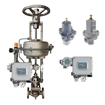 Katup Kontrol Pneumatik Kompetitif dan Regulator FISH-ER 67CFR dan Pengontrol Elektro-Pneumatik Spiraxsarco Control Valve Positioner EP6SLS1-A