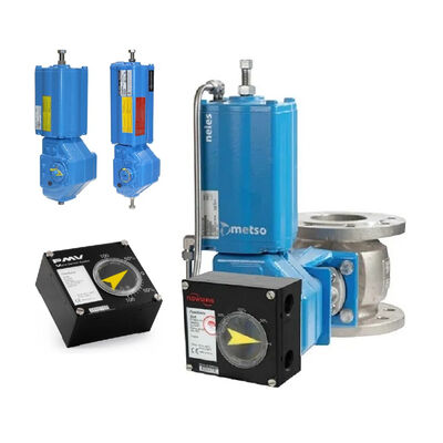 Pemasok Stok Aktuator Silinder Pneumatik Flowserve PMV P5 EP5 Valve Positioner F5 Switch Box dan Neles B1 Katup Cina