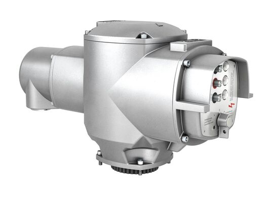 CHUANYI VBJG 600001 Triple Excentric Butterfly Valve Dengan AUMA SA SQ Series Electric Actuator untuk Pengendalian Cairan