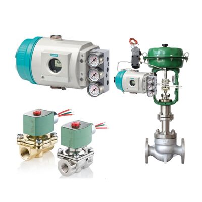 Siemens SIPART PS2 6DR5125 Intelligent Digital Valve Positioner Controller with ASCO Solenoid Valves