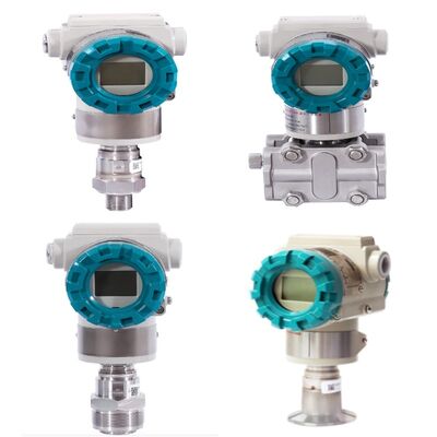 Pemancar Tekanan Koneksi Langsung Hart Pemancar Tekanan Uap Gas Cair Stainless Steel