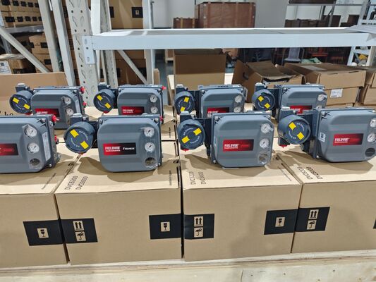 Industri minyak dan gas Pneumatic Valve Positioner Fish-er DVC2000 DVC6200 dan FOXBORO Controller dan Spirax Sarco Valve KE73 dan Aktuator PN9223E