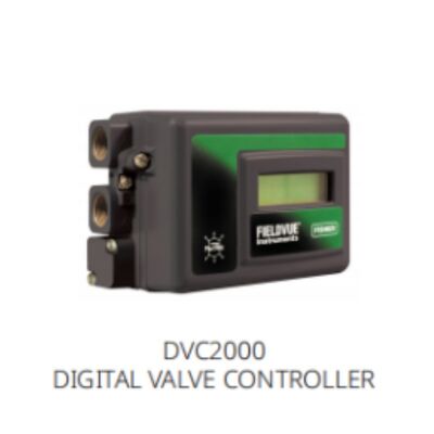 FiSher 2052 Spring dan Diaphragm Rotary Actuator dengan DVC6200 Positioner untuk Gas Minyak