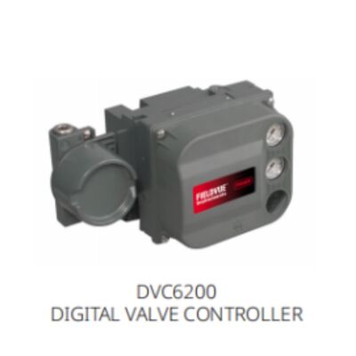 FiSher 2052 Spring dan Diaphragm Rotary Actuator dengan DVC6200 Positioner untuk Gas Minyak