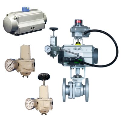 KOSO 6300RC Pneumatic Rotary Actuator Petrochemical Pipeline Gas Alam Industri