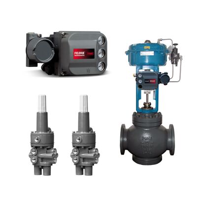 Pengontrol Katup Digital Emerson Fisher DVC6200 dan Katup Trip Fisher 377 dengan Katup Kontrol Tiongkok