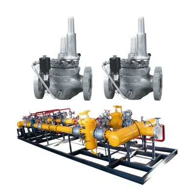 Regulator Peredam Tekanan Seri Emerson Fisher EZR Kapasitas Berkualitas Tinggi untuk Penggunaan Industri