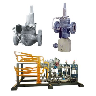 Regulator Pengurangan Tekanan Seri Emerson Fisher EZR Kapasitas Tinggi Baru untuk Penggunaan Industri