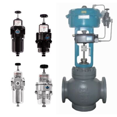 WUZHONG Quick Change Cage Control Valve ACB APC dengan Rotork YT200 Filter Regulator untuk Energi Petrokimia