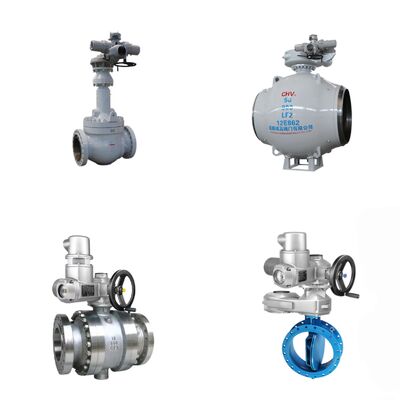 Produsen Katup Bola Kupu-kupu Kontrol Listrik dengan Aktuator Listrik Seri AUMA SA SAR SQ SQR