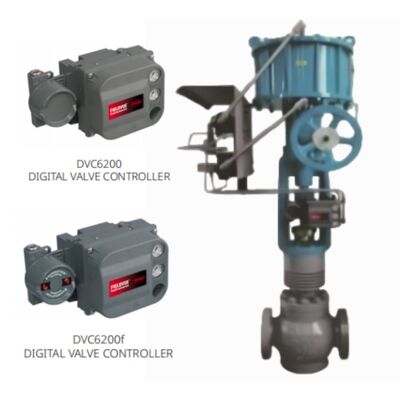 Wuzhong ABM APM Katup Kontrol Sangkar Seimbang Tekanan dengan Positioner Fisher DVC6200