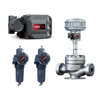 Chongqing Chuanyi Control Valve dengan Fisher DVC6200 Smart Digital Valve Positioner dengan Filter Regulator 67DFR