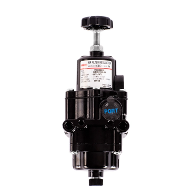 Wuzhong 3 Way Diverting Mixing Valve ACT dengan Rotork YT Filter Regulator untuk Petrokimia Tenaga Termal