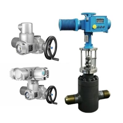 Katup Kontrol Multi Putaran Multi Port Wuzhong ATM dengan Aktuator Auma untuk Sistem Air Pembangkit Listrik