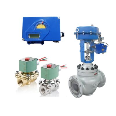 SUPCON Control Valve with Foxboro SRD991 Smart Digital Valve Positioner and ASCO Solenoid Valve