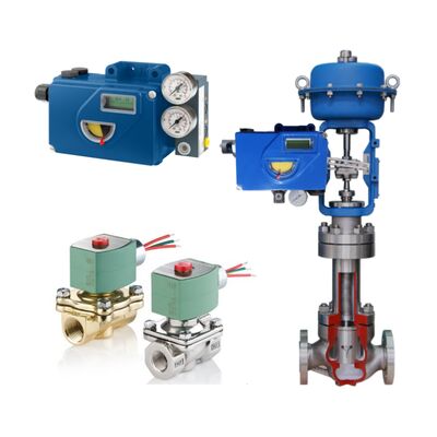 Katup Kontrol SUPCON dengan Positioner Katup Digital Cerdas Foxboro SRD991 dan Katup Solenoid ASCO