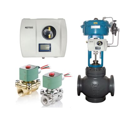 Wuzhong Control Valve dengan Valmet Me-sto Neles ND7000 Smart Control Valve Positioner dan ASCO Solenoid Valve