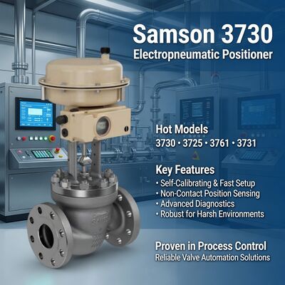 New Original Jerman Samson Valve Positioner Pemasok Samson 3730-3 3730-4 3730-6 3725 4763 3766