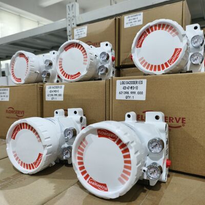 Stock Digital Valve Positioners Flowserve Logix 420 Smart Valve Controller Customized Pneumatic Control Valve