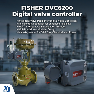 ASCO Baru Katup Solenoid Industri 2 Arah F-isher FIELDVUE DVC6200 Kontrol Pengatur Posisi Katup Digital Pengatur Posisi Katup Pintar HART