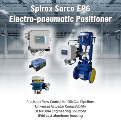High Precision Electro-pneumatic Spirax Sarco EP6 Positioner Replacement Part Kompatibel Berbagai Merek Aktuator
